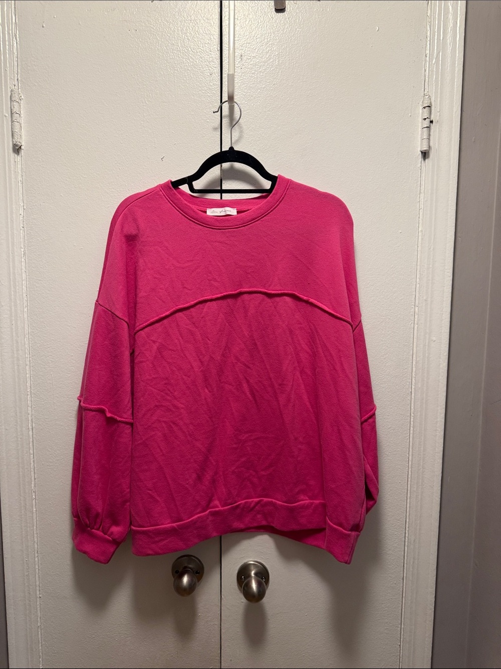 Ces Femme Hot Pink Crewneck Sweatshirt